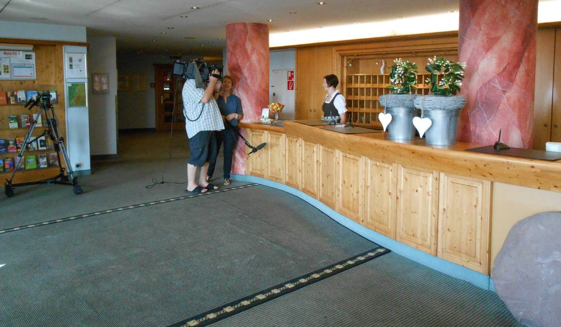 Dreharbeiten auf dem Schliffkopf Symbolfoto