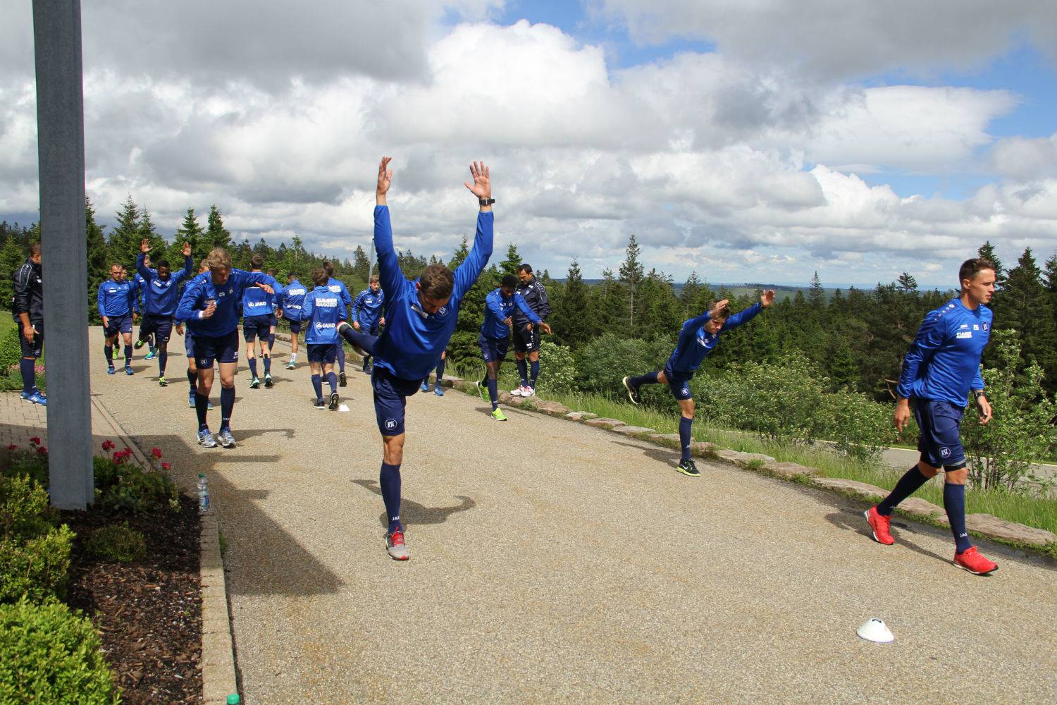 Karlsruher SC zu Gast Symbolfoto