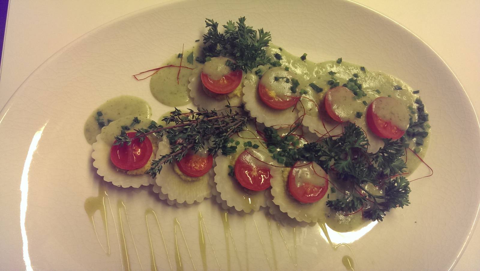 Basisches Rezept : Kohlrabi-Ravioli mit Pistazienfüllung Symbolfoto