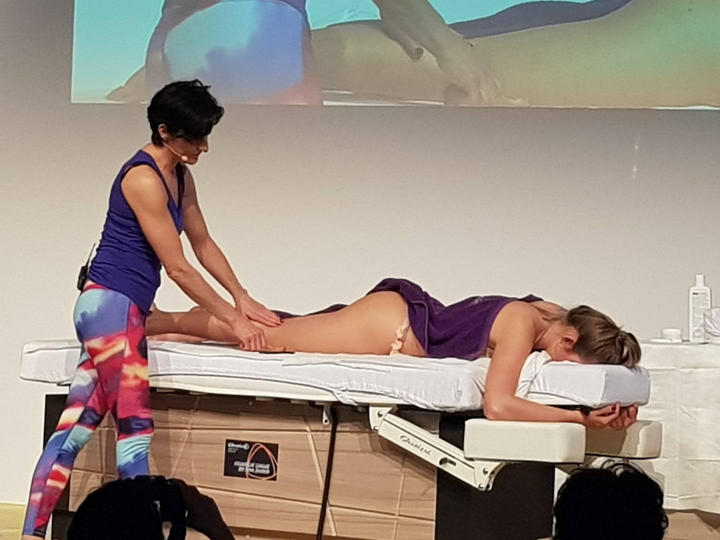 Moni, BergSPA-Managerin auf der Beauty-Messe in Düsseldorf Symbolfoto