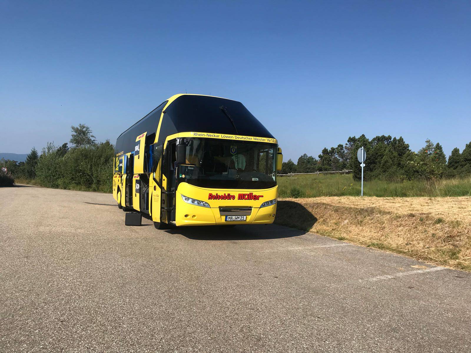 Trainingslager der Rhein-Neckar-Löwen bei uns auf dem Schliffkopf Symbolfoto