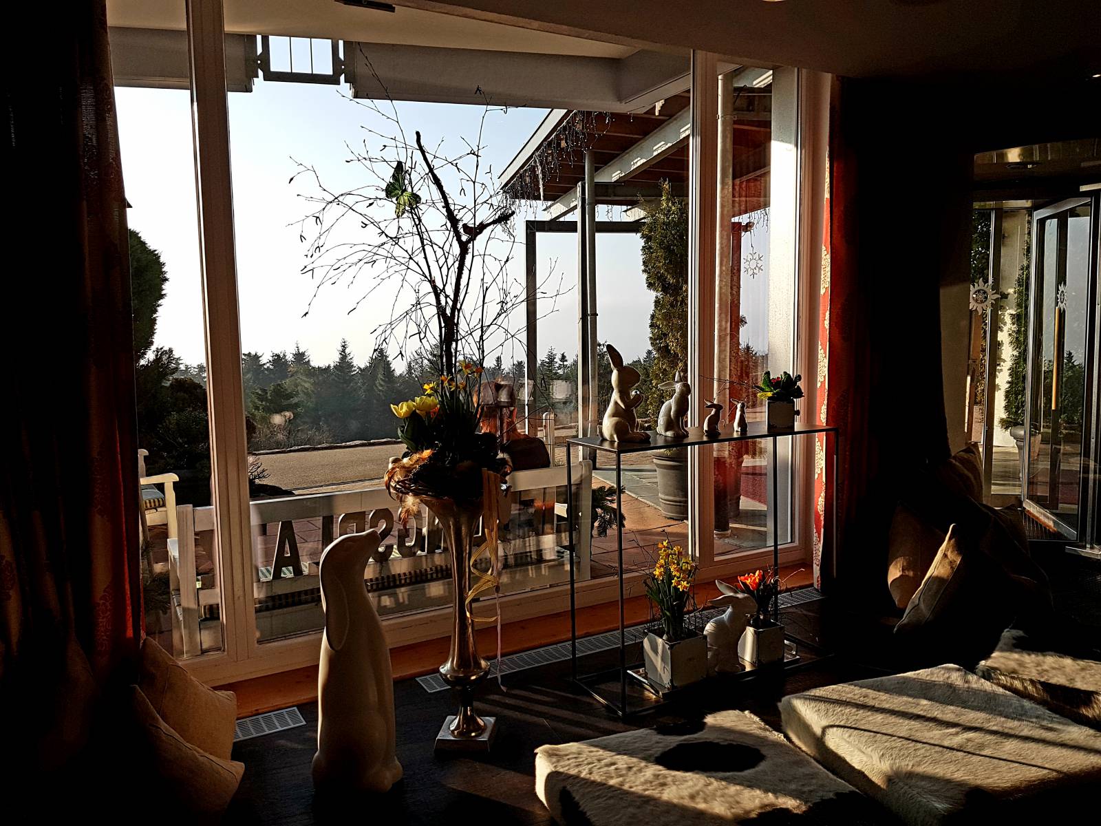 Osterdeko im Hause Symbolfoto