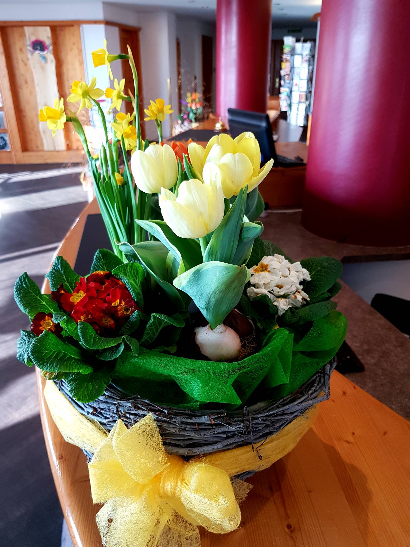 Osterdeko im Hause Symbolfoto