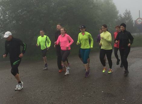 Lauftraining mit Profi Triathlet Symbolfoto