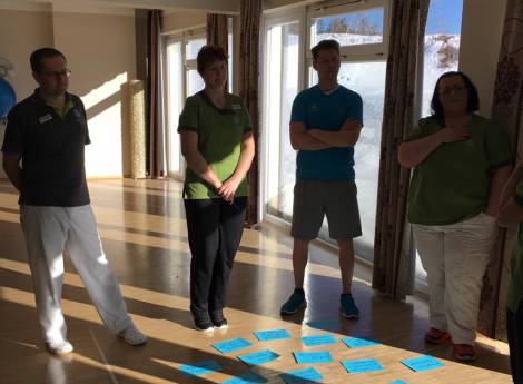Fortbildung im BergSPA-Team Symbolfoto